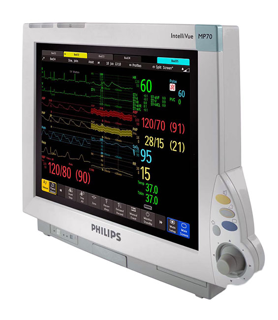 Philips IntelliVue MP70 Multiparameter Monitor