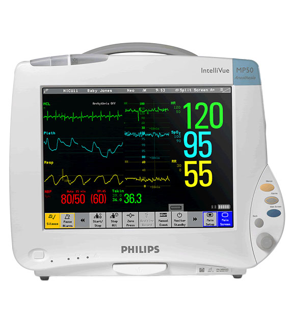 Philips IntelliVue MP50 Multiparameter Monitor